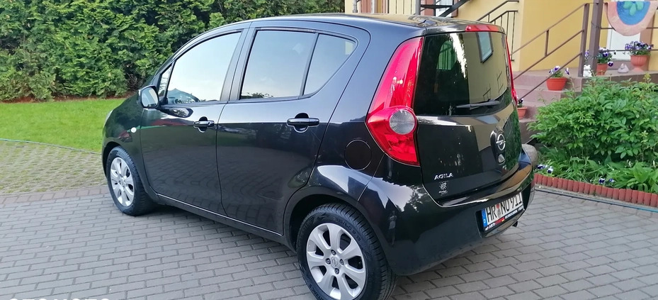 Opel Agila cena 12900 przebieg: 125000, rok produkcji 2009 z Tczew małe 232